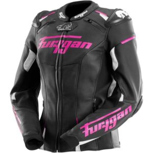 Blouson Moto Furygan RAPTOR LADY – Noir / Rose