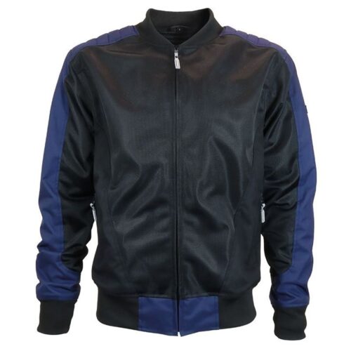 Blouson Moto Harisson MESH CAMARO – Noir / Bleu