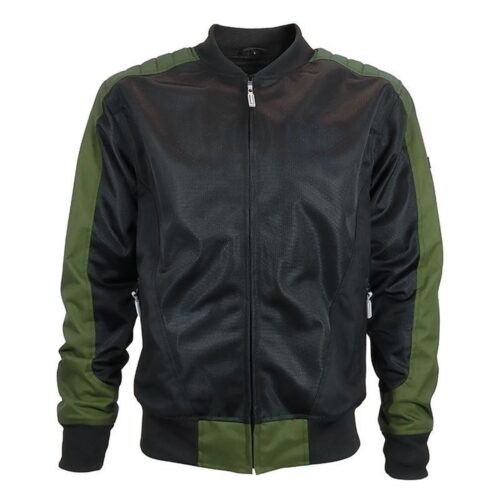 Blouson Moto Harisson MESH CAMARO – Noir / Vert